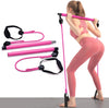 Pilates Reformer Resistance All-in-one Strength Resistance Band Equipment for Body Fitness Squats and More