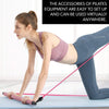 Pilates Reformer Resistance All-in-one Strength Resistance Band Equipment for Body Fitness Squats and More